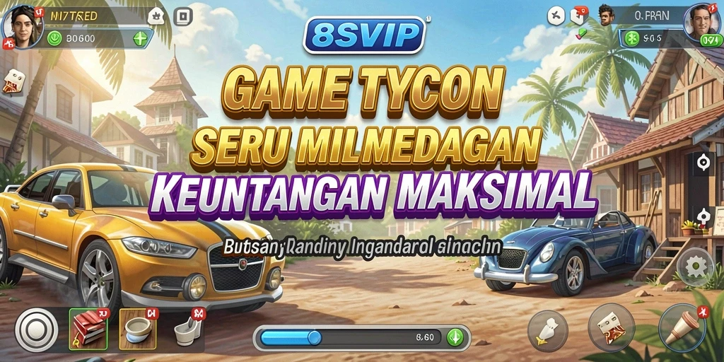 Screenshot gameplay Tycoon 8SVIP yang menarik dan seru.