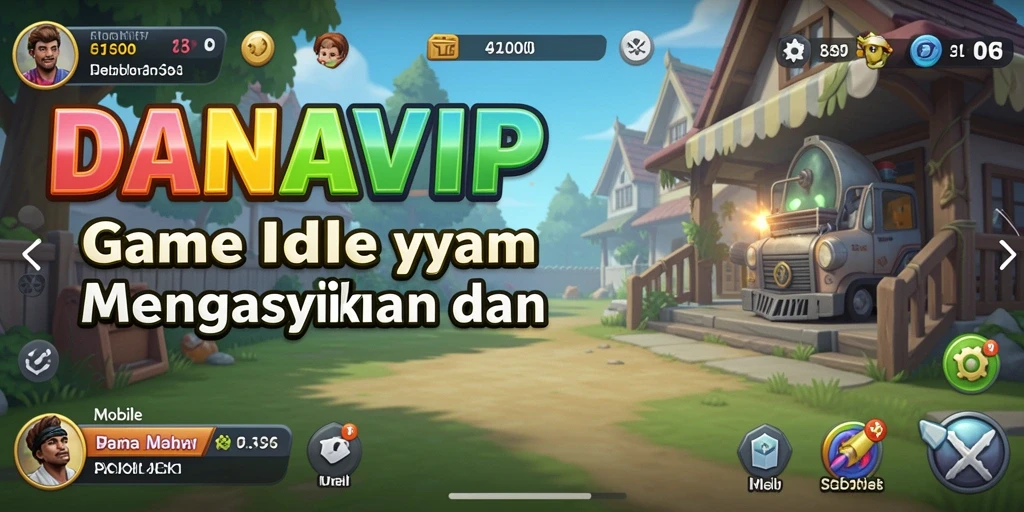 Tampilan gameplay <strong>DANAVIP</strong> yang menarik dan menghibur.