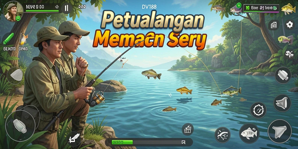 Tangkapan ikan yang menarik dalam gameplay DV188.