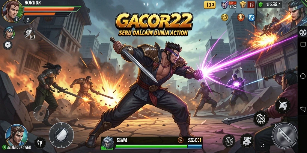 Gameplay seru dan menegangkan dalam GACOR22.