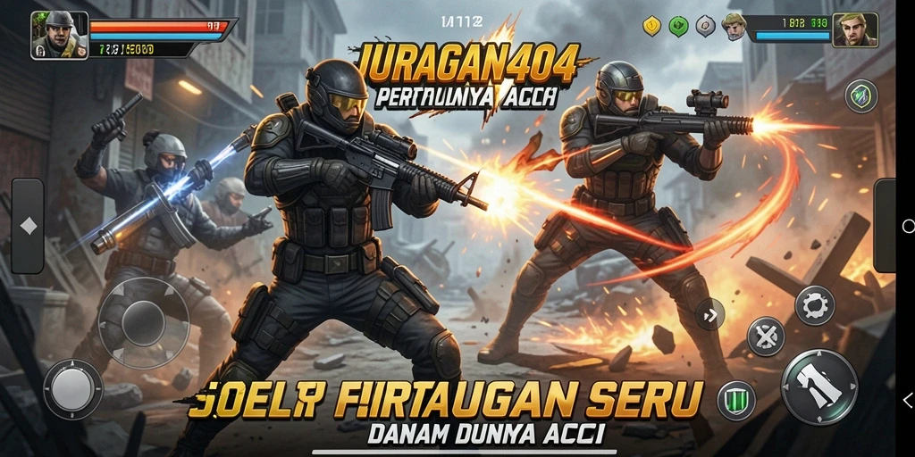 Tampilan gameplay JURAGAN404 yang seru dan menegangkan.