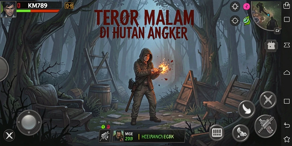 Gameplay menegangkan dengan suasana Horror yang mencekam.