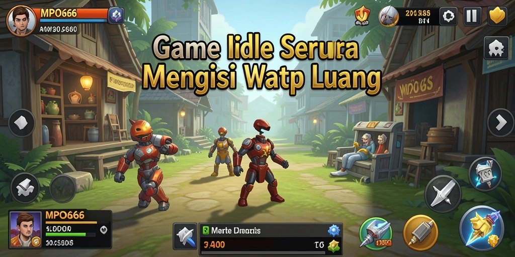 Screenshot utama MPO666 menunjukkan gameplay seru dan santai.
