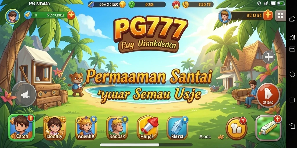 Tangkapan layar dari PG777 menampilkan gameplay yang seru dan mengasyikkan.
