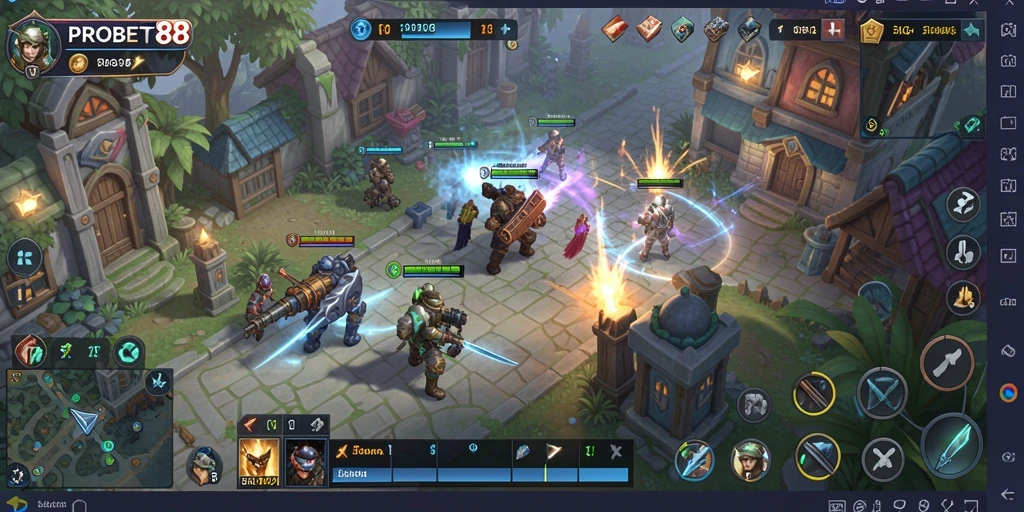 Gameplay menarik dan strategi intens di PROBET88.