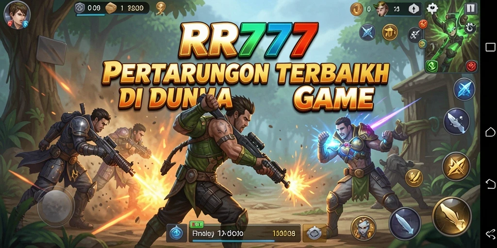 Gameplay mendebarkan dari RR777 dalam pertarungan Fighting.