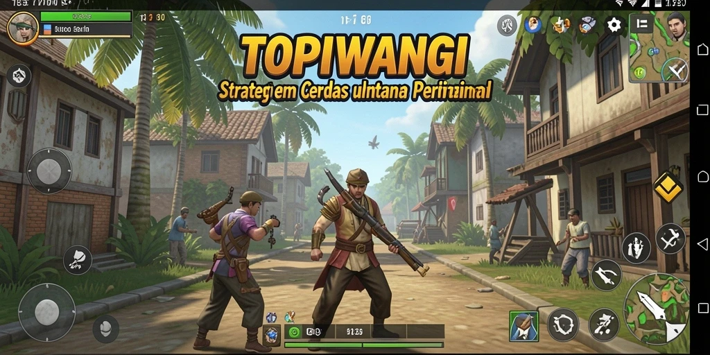 Gameplay seru dan strategis dari TOPIWANGI yang menguji kemampuan berpikir.